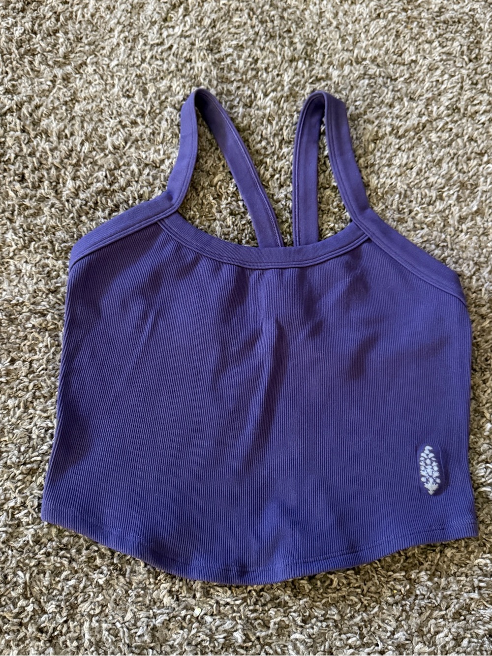 Free People Ribbed Crop Tank Top - Picture 3 of 5